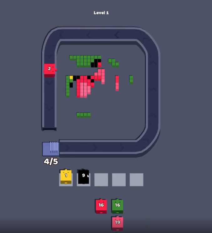 Color Pixel Flow Unity Game Code screenshot 4