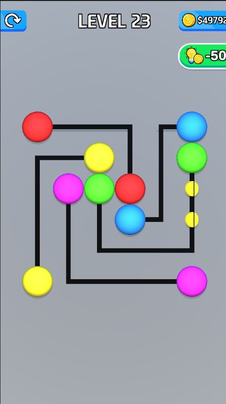 Connect Balls Line Puzzle Game Unity Source Code screenshot 4