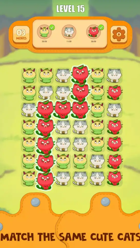 Connect Two Cats Classic screenshot 3