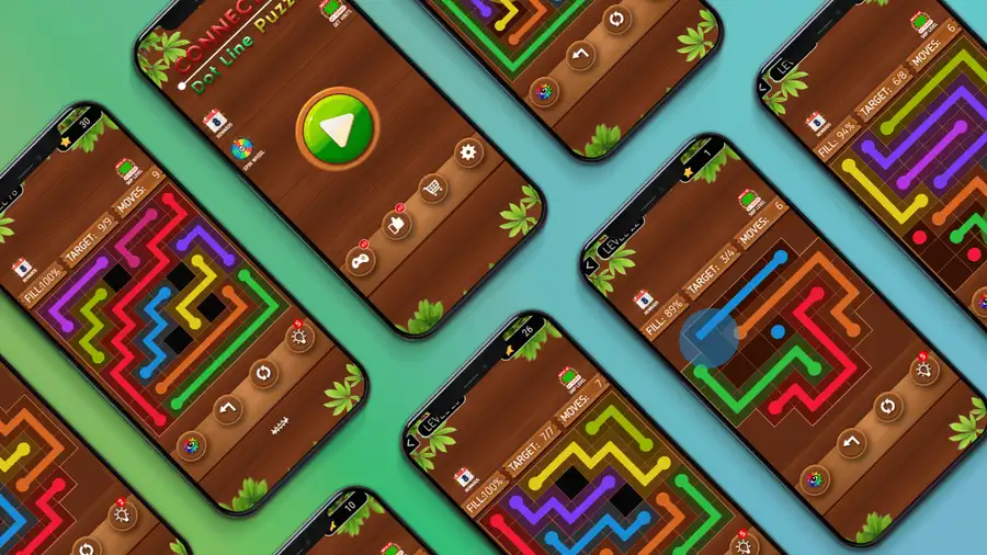 CONNECTIFY Dot Line Puzzle Game SellUnitySourceCode screenshot 4