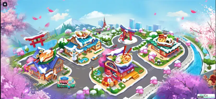 Cooking Love - Chef Restaurant SellUnitySourceCode screenshot 2