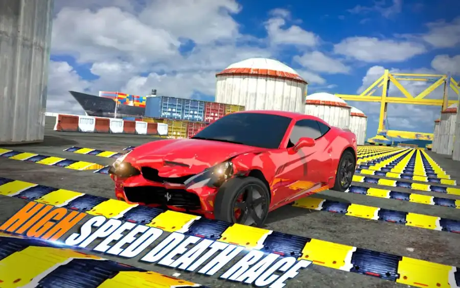 Crash Car Engine Beam Damage Sim – Speed Bumps SellUnitySourceCode screenshot 3