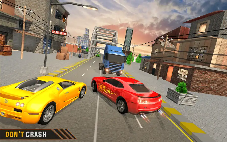 Crazy Car Racing : Highway Traffic Driver SellUnitySourceCode screenshot 5
