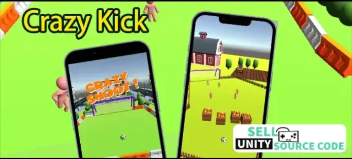 Crazy Kick -Unity Game SellUnitySourceCode screenshot 2