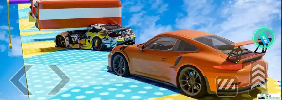 Crazy Racing Stunt Car Games SellUnitySourceCode screenshot 2