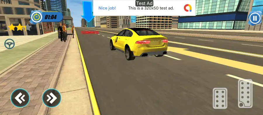 Crazy Taxi Simulator 2022 – City Taxi Driving SellUnitySourceCode screenshot 4