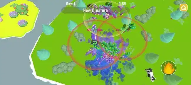 Creature Battle SellUnitySourceCode screenshot 2