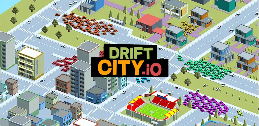 Crowd Drift Cars City io screenshot 5