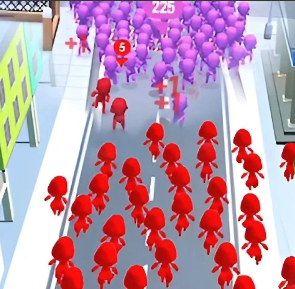 Crowd in City - Master of the Streets 3D source code