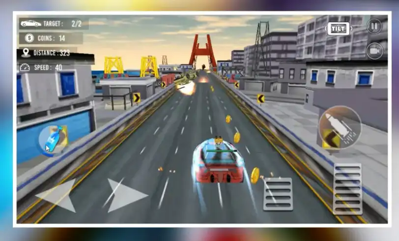 Death Race – Road Battle SellUnitySourceCode screenshot 5