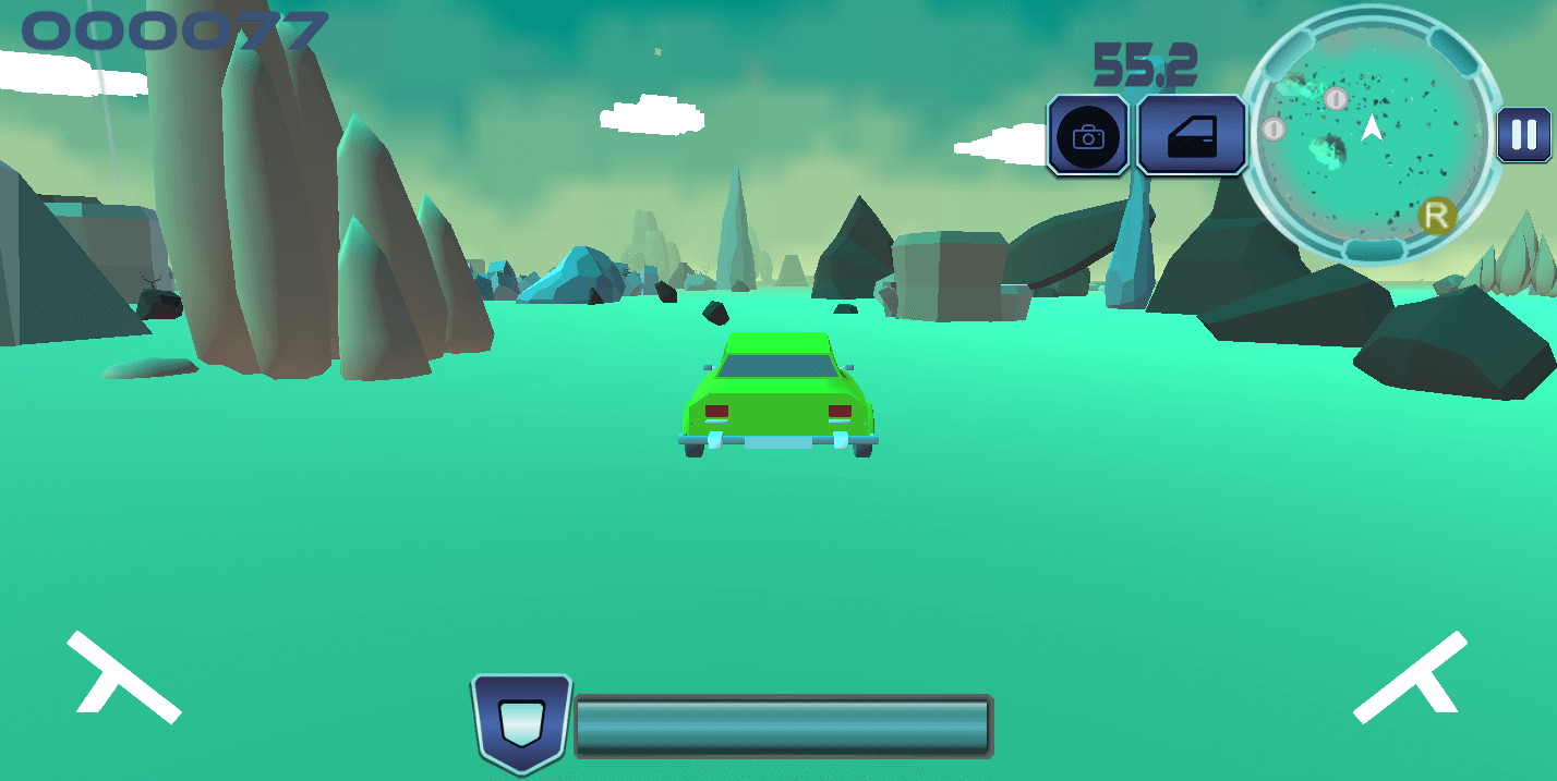 Desert car – The endless path SellUnitySourceCode screenshot 2