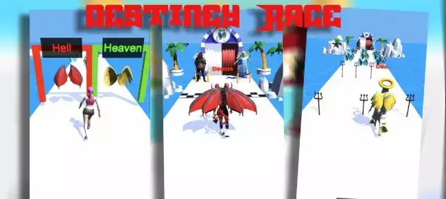 Destiny Race Choice: Angel or demon! SellUnitySourceCode  source code