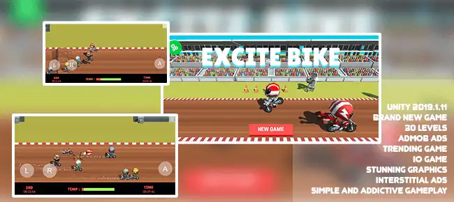 Dirt Bike Rally | Top Trending Game SellUnitySourceCode screenshot 4
