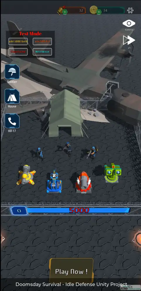 Doomsday Survival - Idle Defense Unity Project SellUnitySourceCode screenshot 3