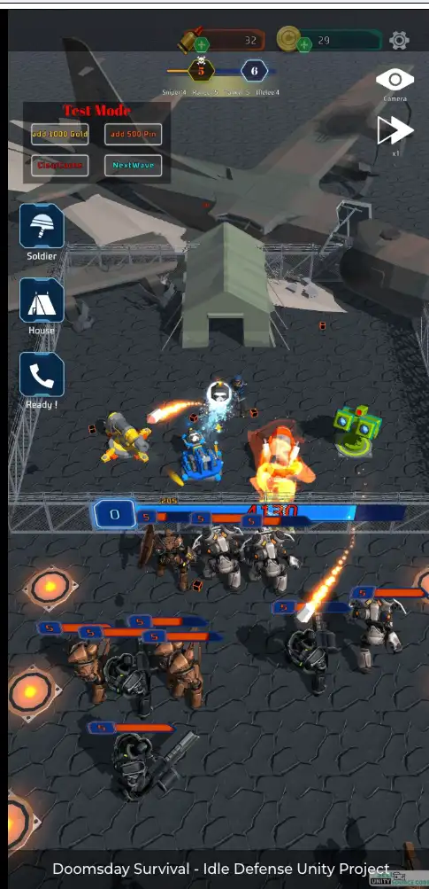 Doomsday Survival - Idle Defense Unity Project SellUnitySourceCode screenshot 5