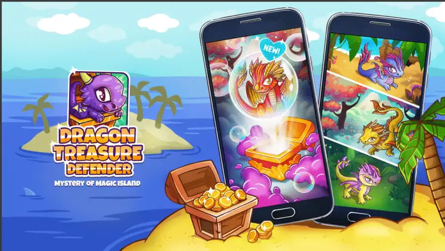 Dragon Treasure Defender: Mystery of Magic Island screenshot 5