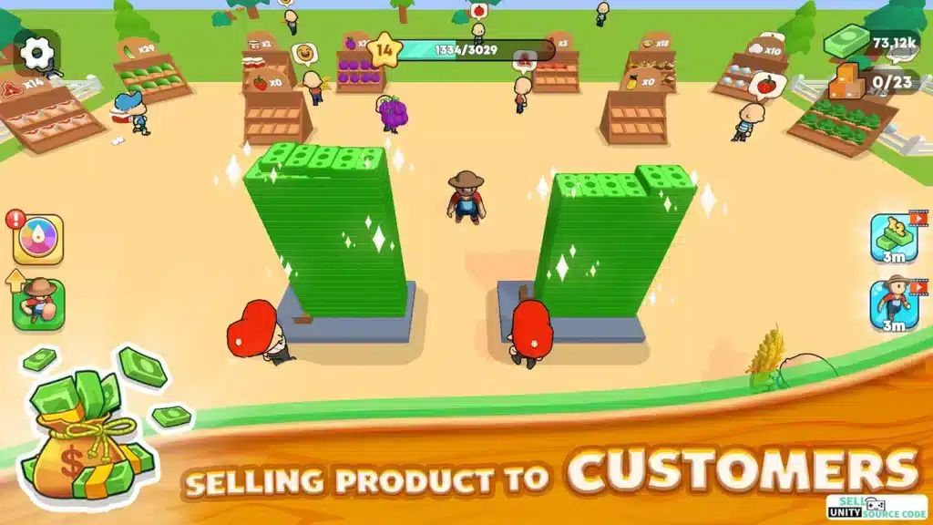 Dream Farm Land SellUnitySourceCode screenshot 4