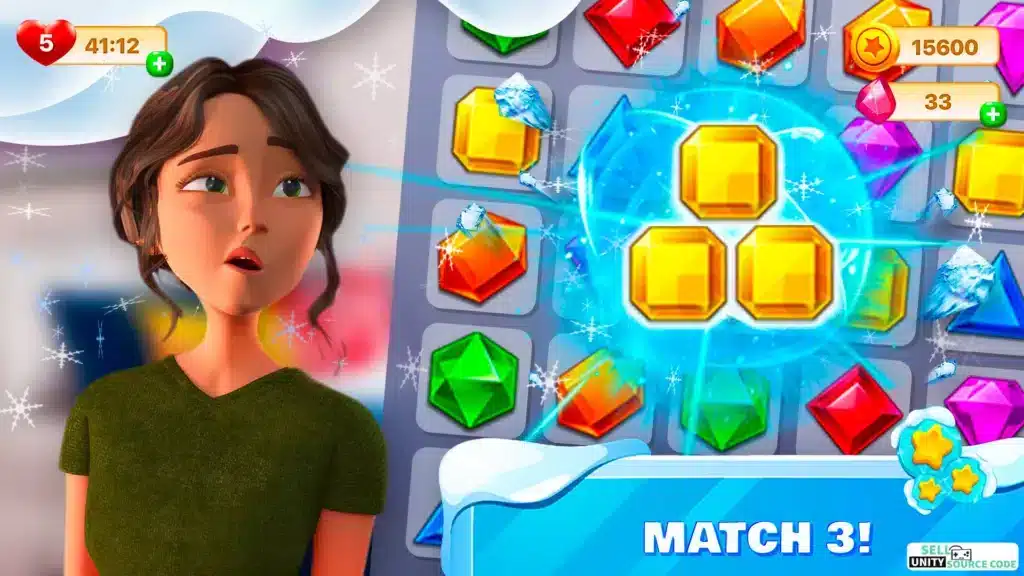 Dream Home Design: Match 3 SellUnitySourceCode   screenshot 2