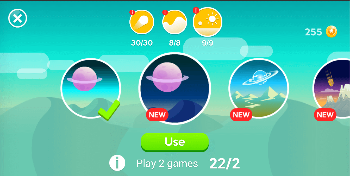 Dune / Tiny Wings Style Game – High-Quality Unity Template screenshot 4