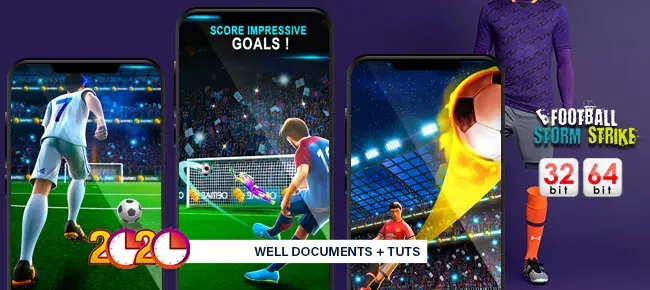 E Football Storm Strike 2020 SellUnitySourceCode screenshot 4