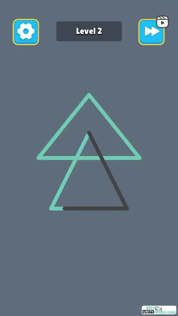 Easy One Line: Drawing Puzzle SellUnitySourceCode screenshot 3