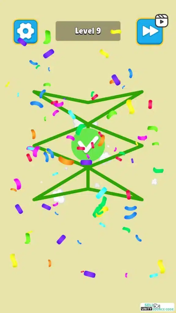 Easy One Line: Drawing Puzzle SellUnitySourceCode screenshot 4