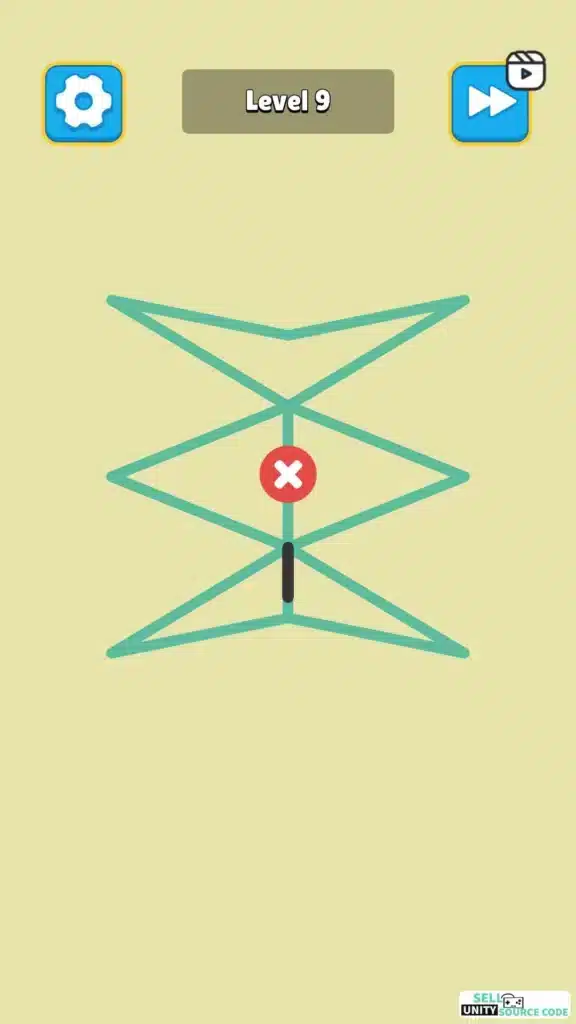 Easy One Line: Drawing Puzzle SellUnitySourceCode screenshot 5