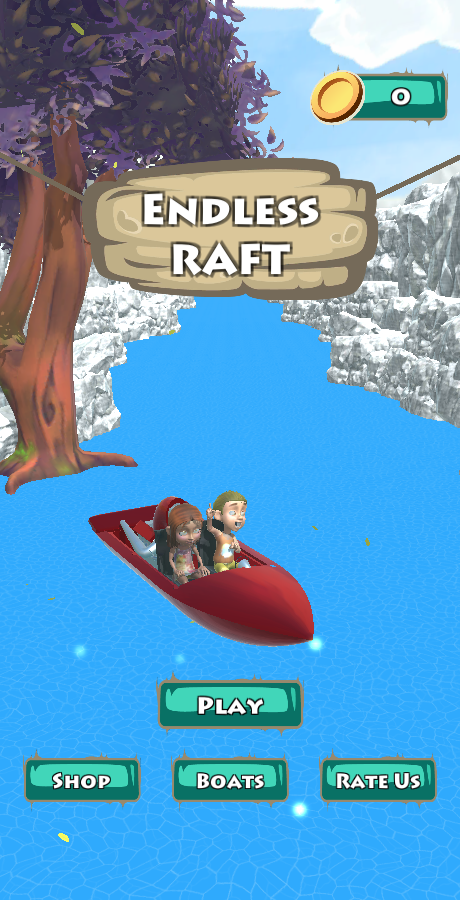 Endless Raft 3D: Unity | Android | iOS screenshot 2