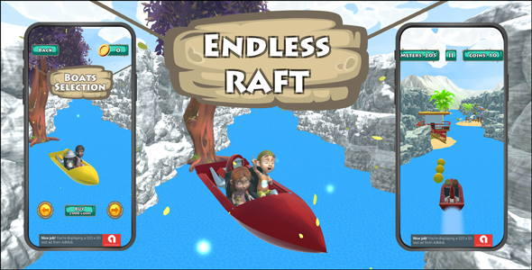 Endless Raft 3D: Unity | Android | iOS screenshot 11