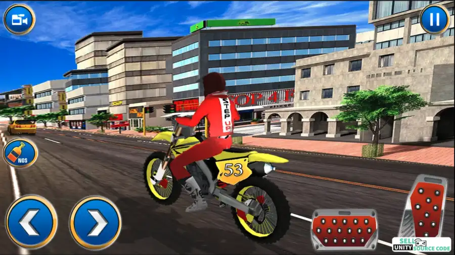 Extreme Bike Adventure - Stunt Tricks Racer 2018 SellUnitySourceCode  screenshot 3