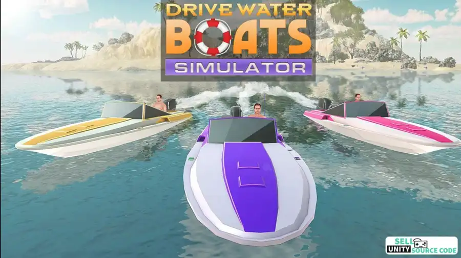 Extreme Boat Driving Simulator SellUnitySourceCode screenshot 3