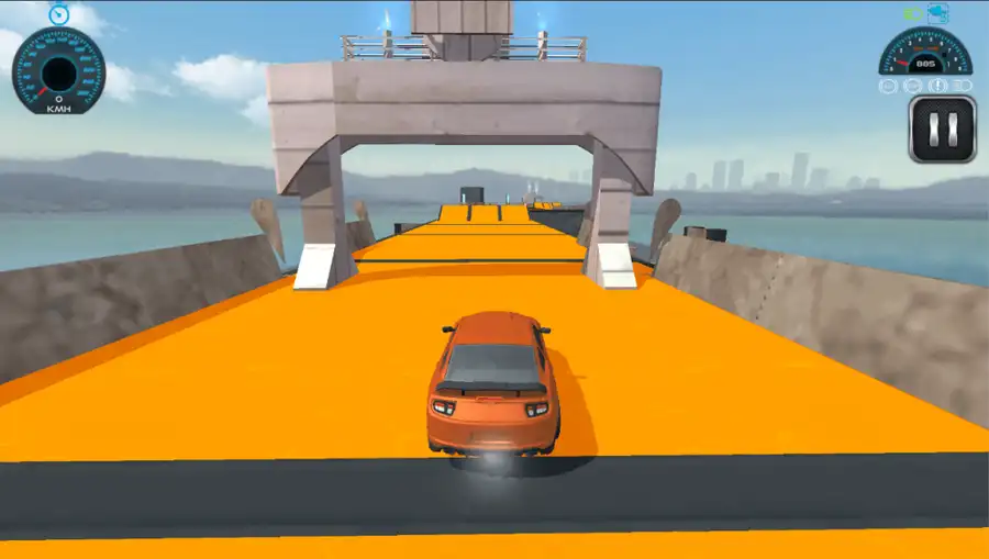 Extreme Mega Ramp Race – Ramp Stunt Car Games SellUnitySourceCode screenshot 5
