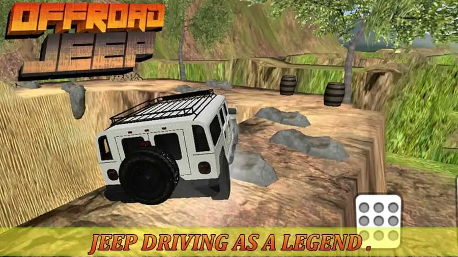 Extreme Off Road Mountain SUV Jeep Drive : Jungle SellUnitySourceCode  screenshot 5