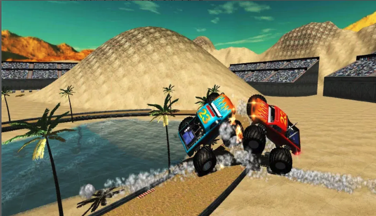 Extreme Slipping Snow 4x4 Monster Truck Stunt screenshot 4
