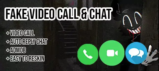 Fake Video Call & Fake Chat & Cartoon Cat SellUnitySourceCode screenshot 4