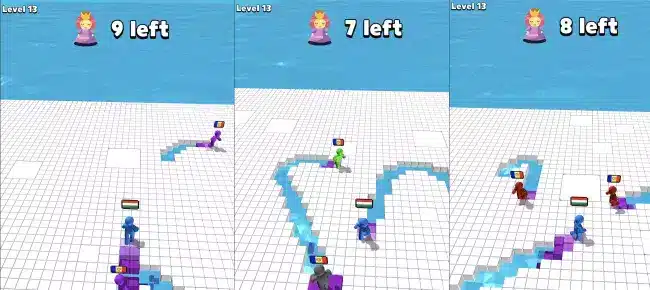 Fall Rush.io Hyper Casual Game SellUnitySourceCode screenshot 2