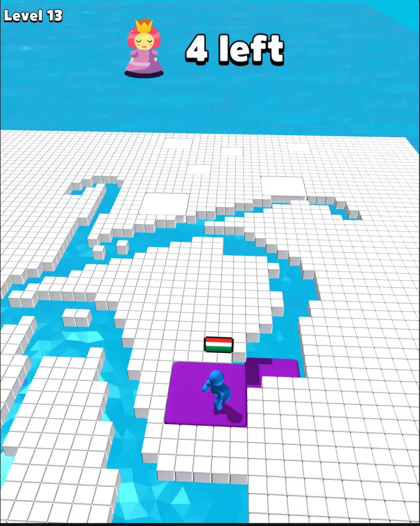 Fall Rush.io Hyper Casual Game SellUnitySourceCode screenshot 5