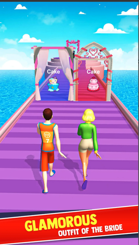 Fantasy Wedding! Theme Run 3D – New Top Trending Game screenshot 5