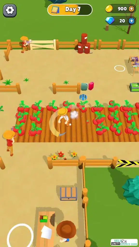 Farm Defense: Survival Z Buy Unity Assets And Code screenshot 4