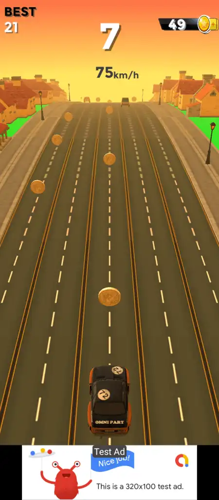  Fast Cars Traffic Racer Infinite Runner 2021 SellUnitySourceCode  screenshot 5