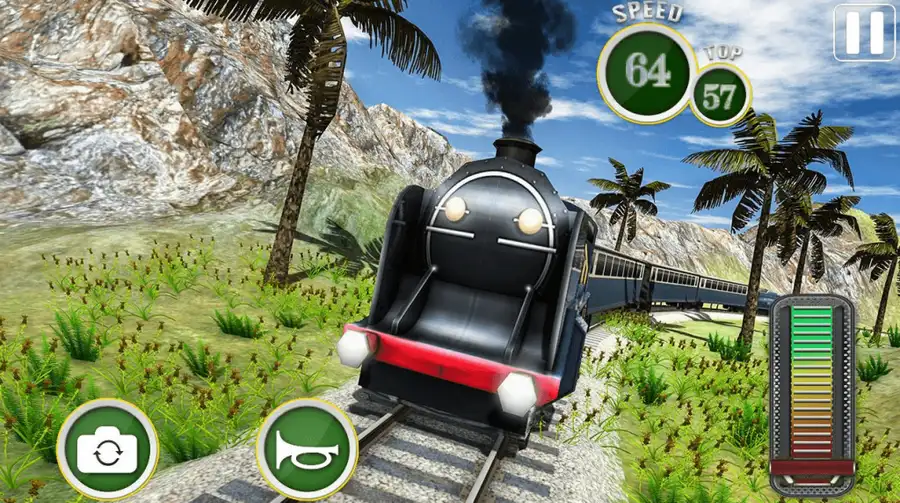 Fast Euro Train Driver Sim: Train Games 3D SellUnitySourceCode screenshot 4