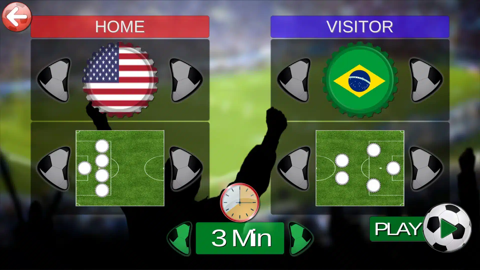 ⚽ Finger Soccer Online Multiplayer SellUnitySourceCode screenshot 5