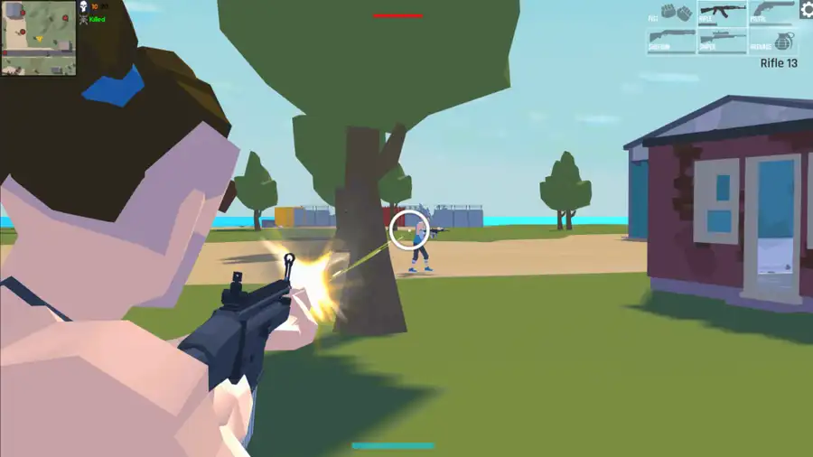 firelande Survival : Battleground pixel fight free SellUnitySourceCode screenshot 3