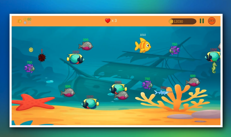 Fish Eat Getting Big screenshot 8