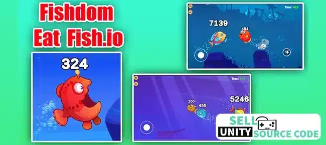 Fishdom Eat Fish.IO SellUnitySourceCode screenshot 4