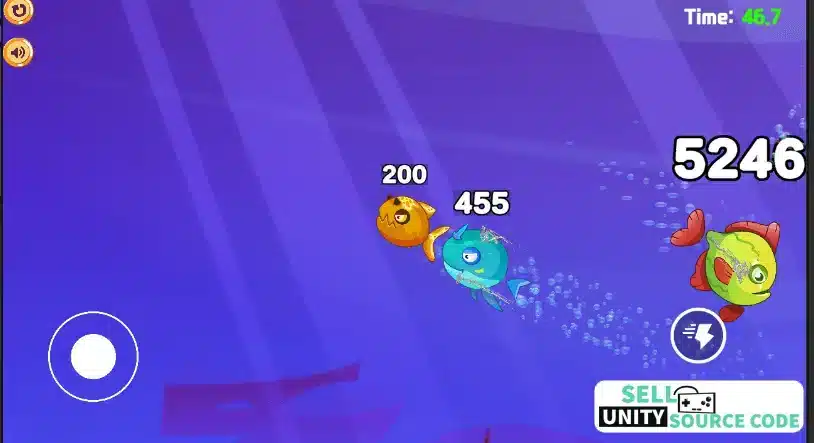 Fishdom Eat Fish.IO SellUnitySourceCode screenshot 5