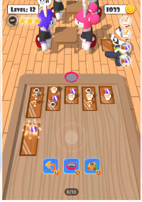 Food Sort Puzzle Unity Game – Match, Cook & Serve screenshot 5