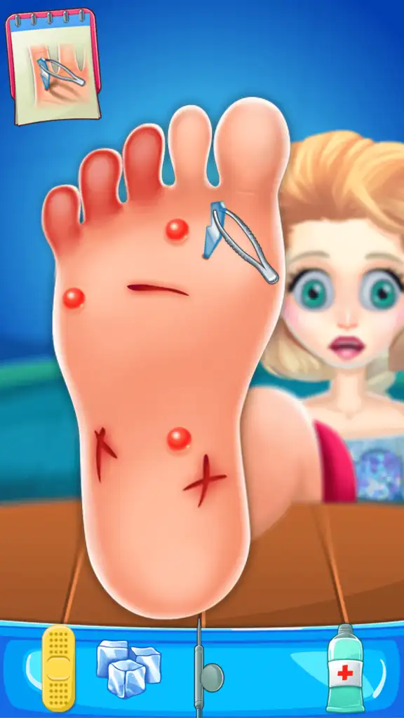 🩺 Foot Doctor Games SellUnitySourceCode screenshot 3