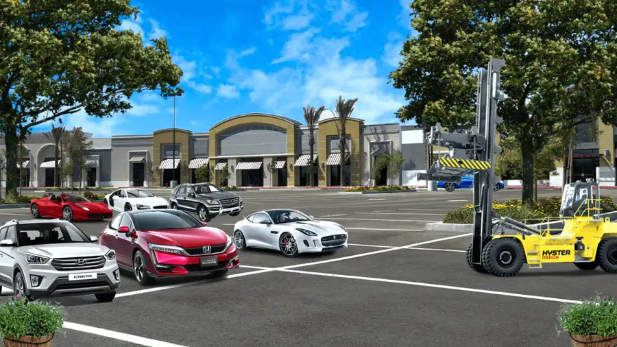 Forklifter Simulator : Wrong Car Parking SellUnitySourceCode screenshot 3