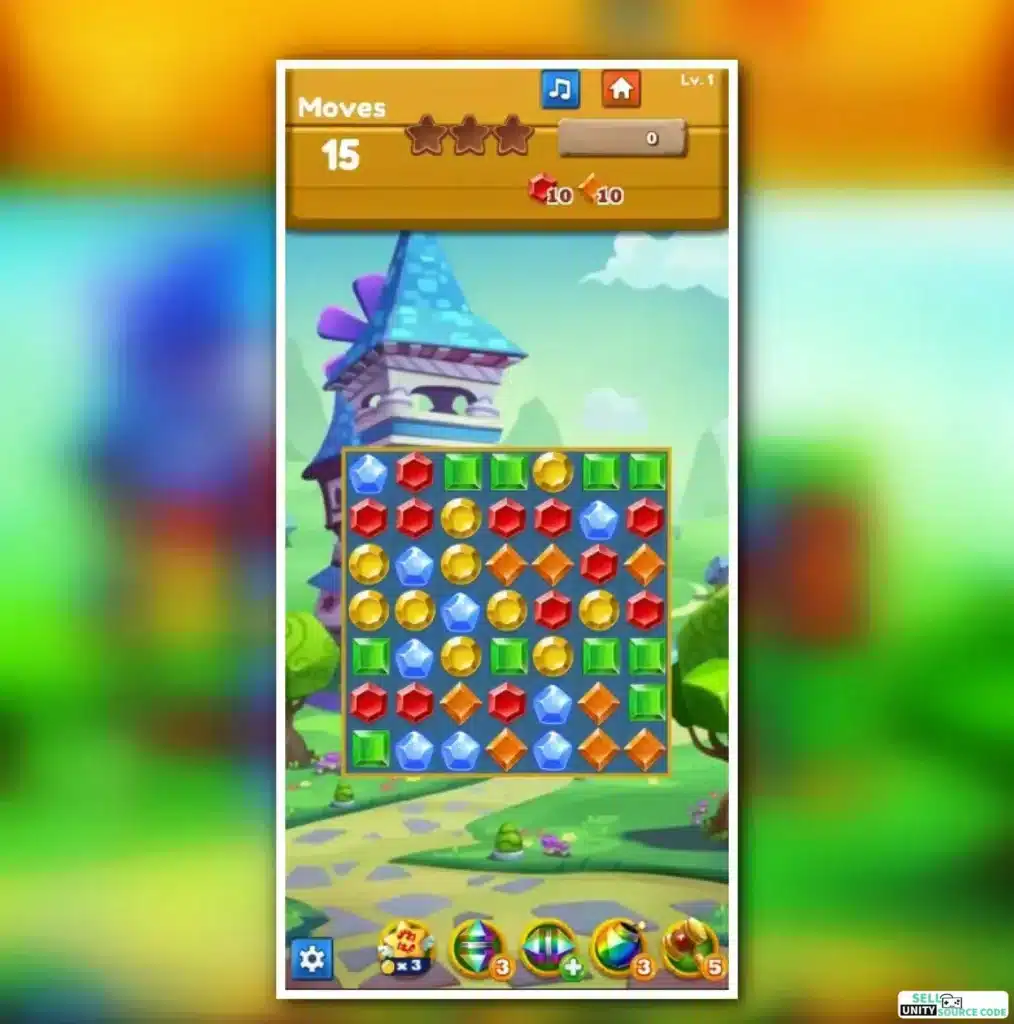 Fox Match3 Repository Sell Unity Game Code screenshot 5